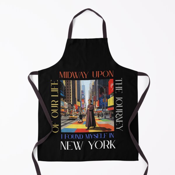 Item preview, Dante Alighieri Quotes: Midway upon the journey of our life I found myself in New York designed and sold by MrBeelzebub.