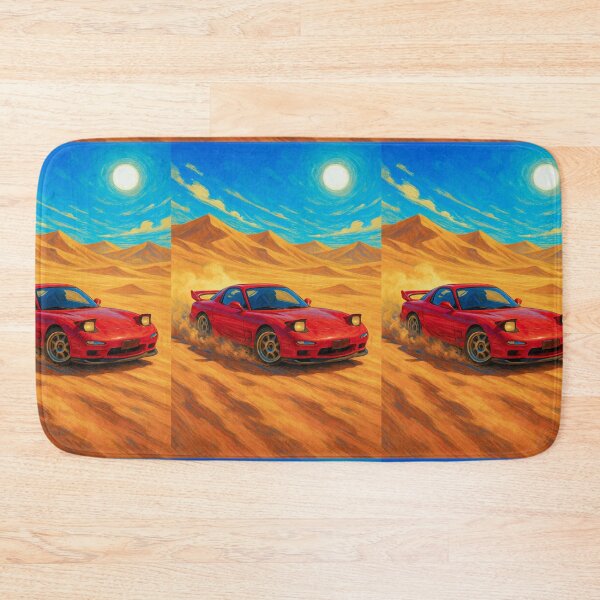 Item preview, Classic Japanese Car With Pop-Up Headlights In Desert Sand designed and sold by RevUpDesign.
