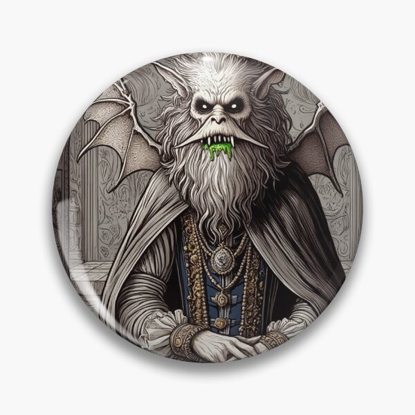 Item preview, Creepy Lord of dread Eldritch Cthulhu of Darkmere staring at you with his eyes of the void designed and sold by Vintage Designs +.
