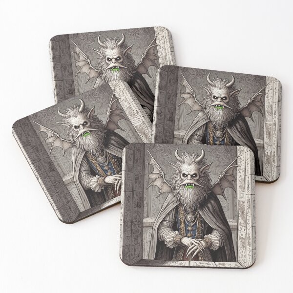 Item preview, Creepy Lord of dread Eldritch Cthulhu of Darkmere staring at you with his eyes of the void designed and sold by Vintage Designs +.