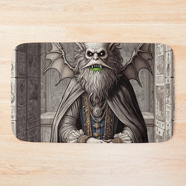 Item preview, Creepy Lord of dread Eldritch Cthulhu of Darkmere staring at you with his eyes of the void designed and sold by Vintage Designs +.