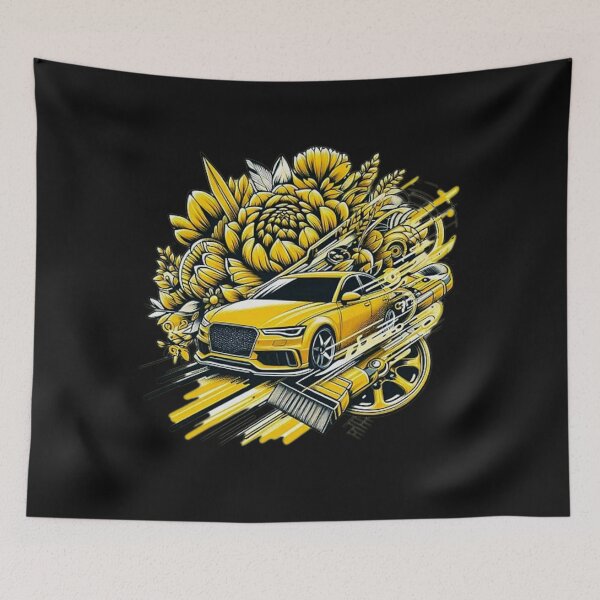 Item preview, Speed Sport Car Racing Yellow designed and sold by KTGim.