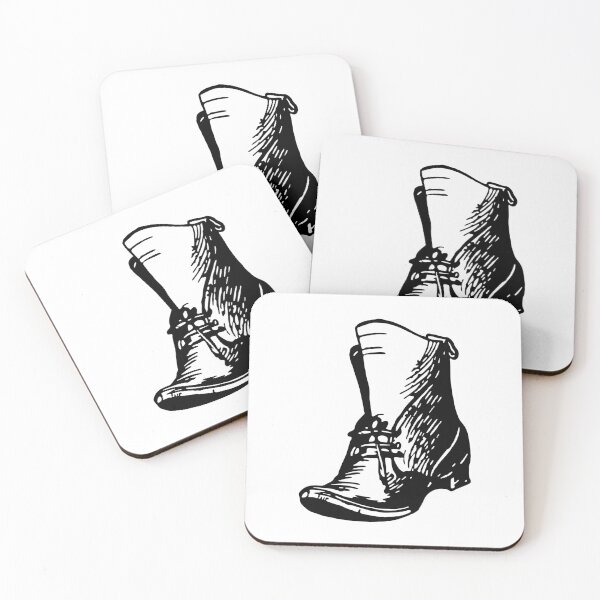 Item preview, Vintage Style Old West Boot black and white designed and sold by Jason Gunti.