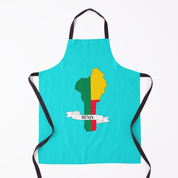 Item preview,  Flag map of Benin designed and sold by visual adventures.