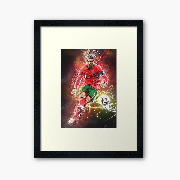 Vista previa del artículo con la obra «Cristiano Ronaldo CR7», diseñado y vendido por Catvektor.