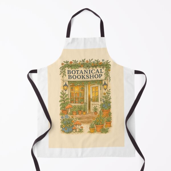 Item preview, Botanical Bookshop – A Story Grows in Every Pot - poster designed and sold by Taika Tori Art .