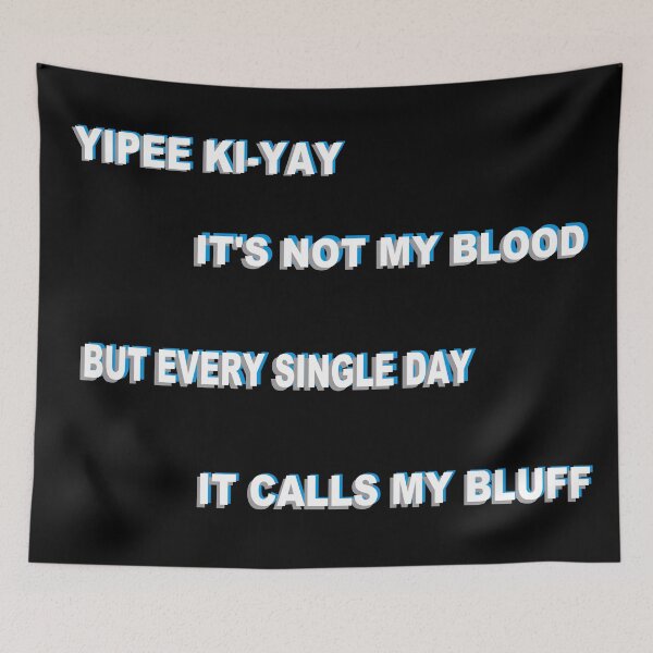 Item preview, Yippe kiyay designed and sold by Mysterious Goose .