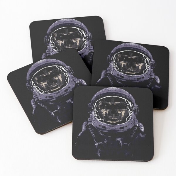 Item preview, Stipple Art - The Astronaut designed and sold by ParadoxoMario.