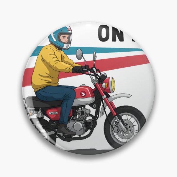 Item preview, Honda MONKEY 125 You Meet the Nicest People on a monkey new T-Shirt designed and sold by wankedah.