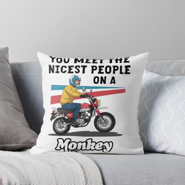 Item preview, Honda MONKEY 125 You Meet the Nicest People on a monkey new T-Shirt designed and sold by wankedah.