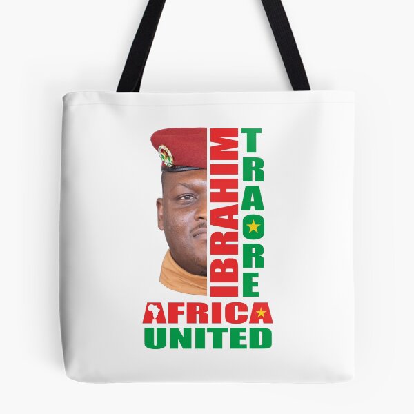 Item preview, Ibrahim Traoré Africa United T-Shirt – Celebrate African Unity & Leadership designed and sold by tuji28.
