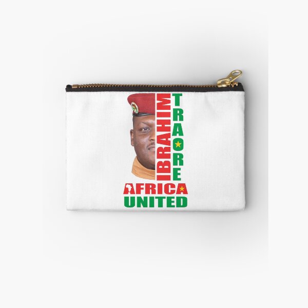 Item preview, Ibrahim Traoré Africa United T-Shirt – Celebrate African Unity & Leadership designed and sold by tuji28.