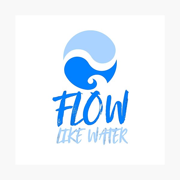 Item preview, Flow Like Water designed and sold by FlynnWolf.
