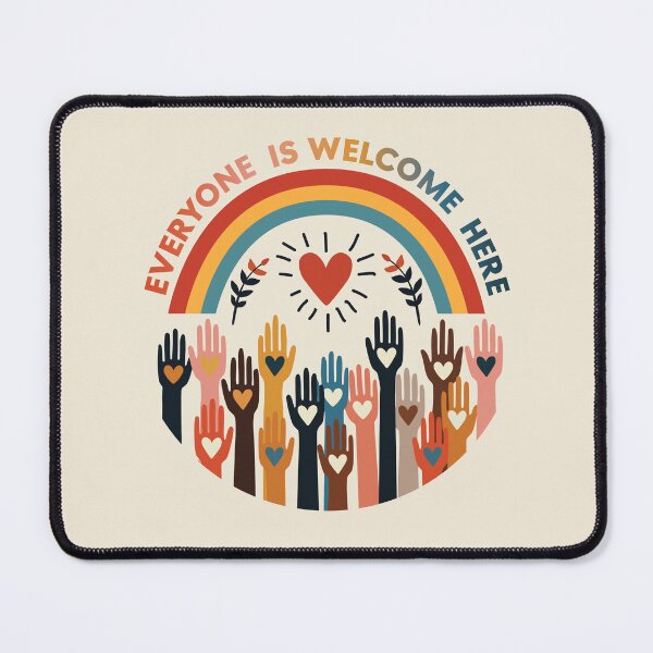 Item preview, Everyone is Welcome Here - Circle of Welcome designed and sold by MiniindY Pop.