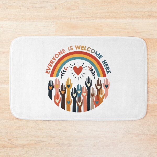 Item preview, Everyone is Welcome Here - Circle of Welcome designed and sold by MiniindY Pop.