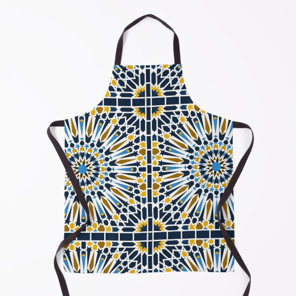 Item preview, Double Sun Mosaic in Blue and Yellow designed and sold by Tarjiart.