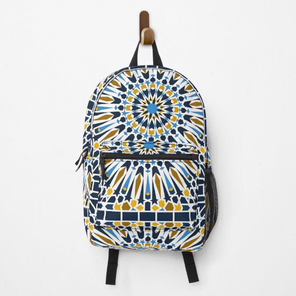 Item preview, Double Sun Mosaic in Blue and Yellow designed and sold by Tarjiart.