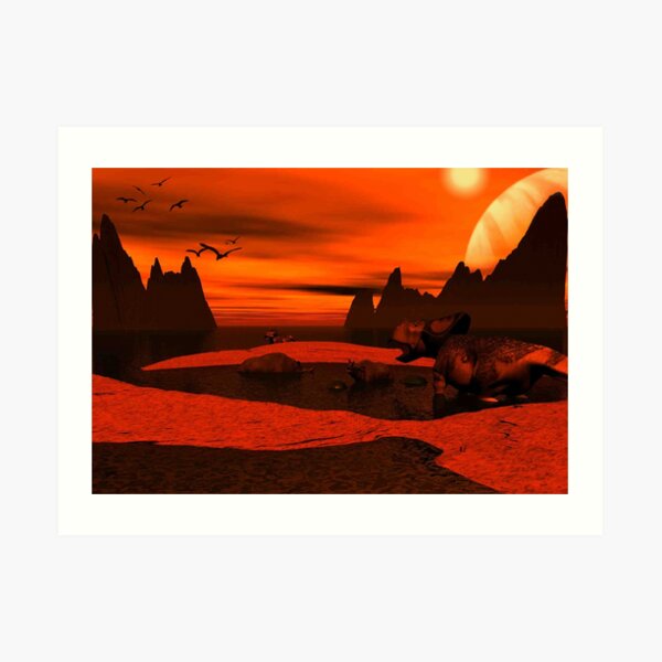 Tar Pits Art Print