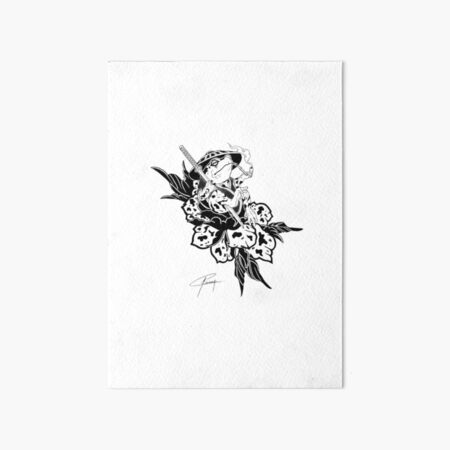 Vista previa del artículo con la obra «Frog tattoo», diseñado y vendido por Panick7.