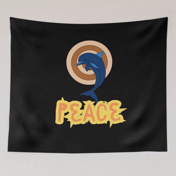Item preview, Exotic dolphin peace designed and sold by FashionN5.