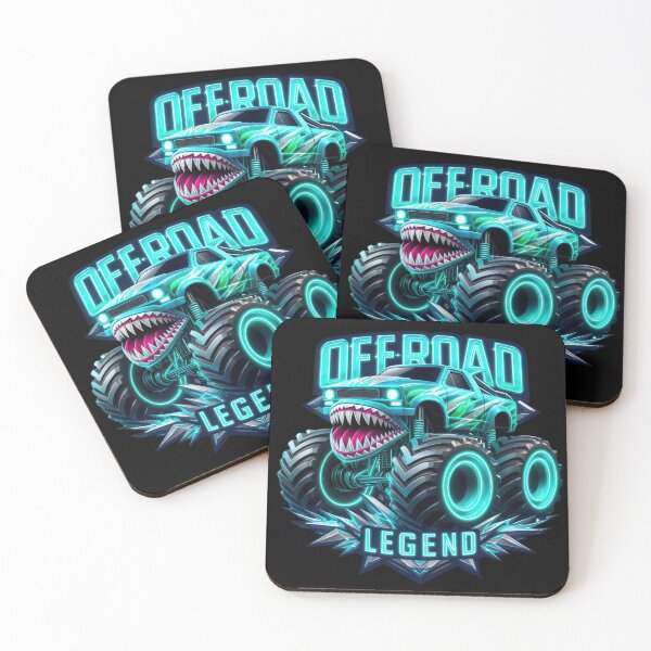 Item preview, Off-Road Legend Monster Truck | Neon Beast Design designed and sold by UNIGRAPHIX.