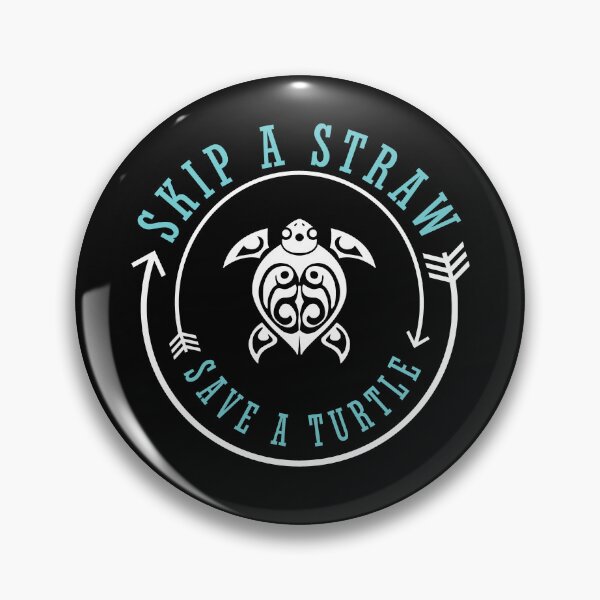 Item preview, Skip a Straw Save a Turtle Awareness designed and sold by MasartDesigns.