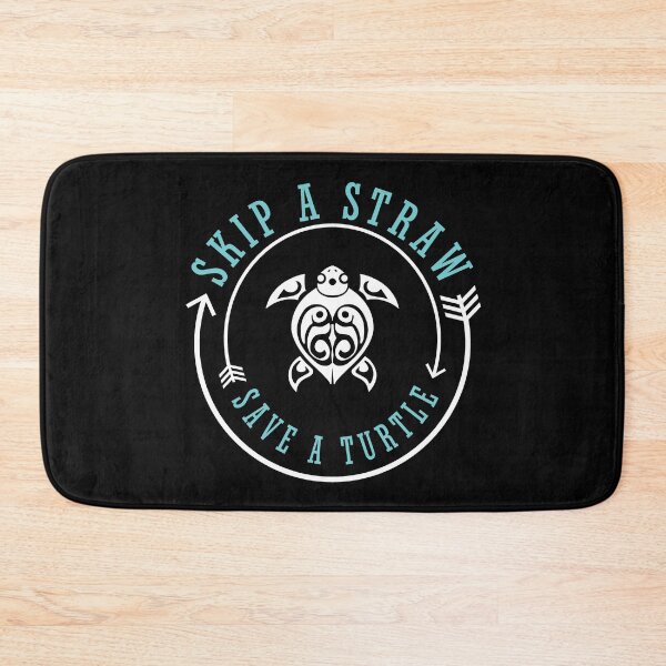 Item preview, Skip a Straw Save a Turtle Awareness designed and sold by MasartDesigns.