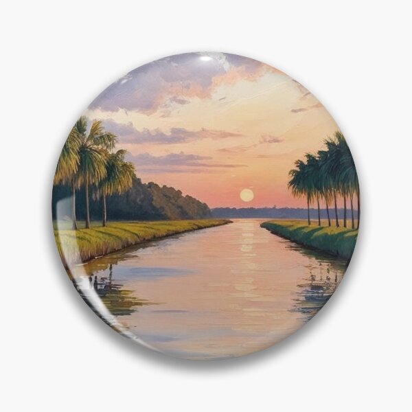 Artikelvorschau, Sonnenuntergang auf der South Carolina Waterway entworfen und verkauft von Michelle Tangires.