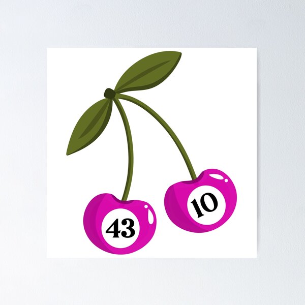 Item preview, F1 Alpine Cherry Girly Sticker designed and sold by GoldValentine.