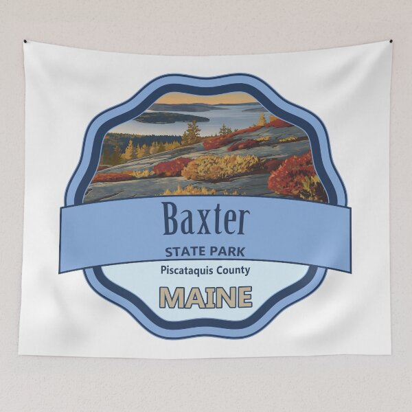 Item preview, Baxter State Park, Piscataquis County, Maine designed and sold by Wanderful-roads.