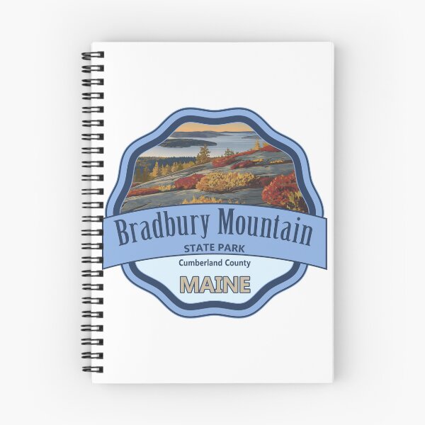 Item preview, Bradbury Mountain State Park, Cumberland County, Maine designed and sold by Wanderful-roads.