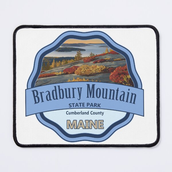 Item preview, Bradbury Mountain State Park, Cumberland County, Maine designed and sold by Wanderful-roads.