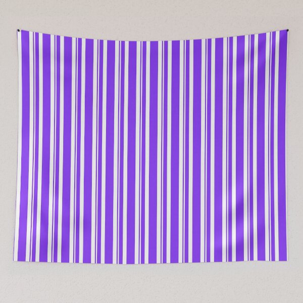 Item preview, Purple Dapper Dans Vertical Stripes designed and sold by Feeling Artsy.