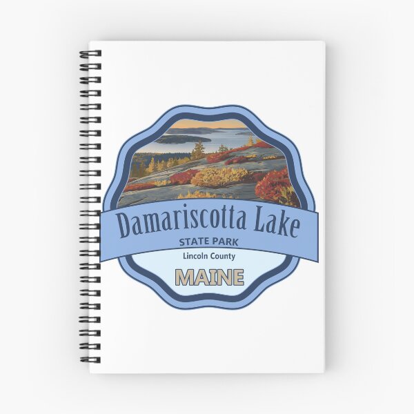 Item preview, Damariscotta Lake State Park, Lincoln County, Maine designed and sold by Wanderful-roads.