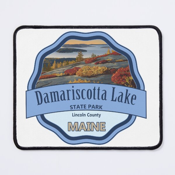 Item preview, Damariscotta Lake State Park, Lincoln County, Maine designed and sold by Wanderful-roads.