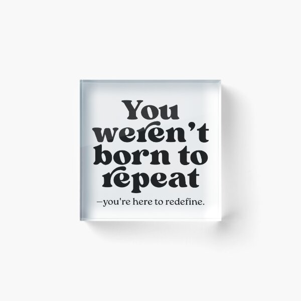 Item preview, Redefine Yourself – Motivational Quote Design designed and sold by FebCoApparel.