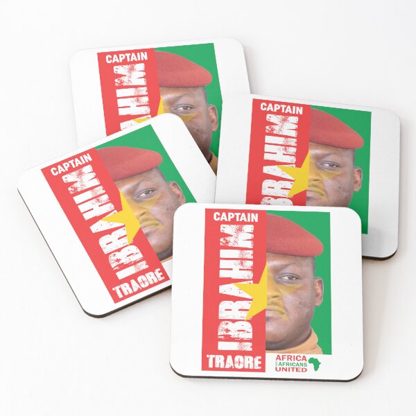 Item preview, Captain Ibrahim Traoré - Africa for Africans United T-Shirt designed and sold by tuji28.
