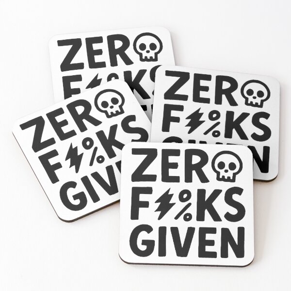 Item preview, Zero Fucks Given designed and sold by FarieArt.