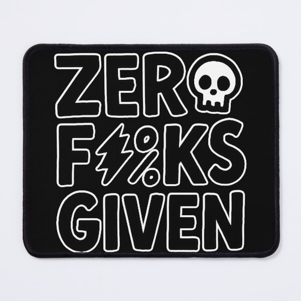 Item preview, Zero Fucks Given designed and sold by FarieArt.