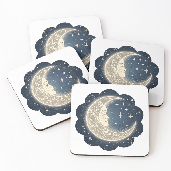 Item preview, Moony Aesthetic Celestial Design | Minimal Moon Phases Art | Lunar Vibes Gift Idea designed and sold by PnrArtDesign.