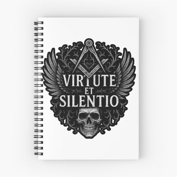 Item preview, Virtute et Silentio – Wings of the Craft designed and sold by GnosisWear.