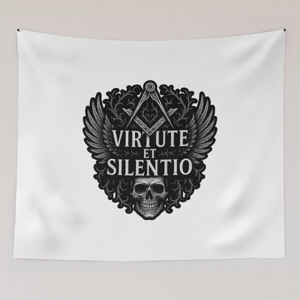 Item preview, Virtute et Silentio – Wings of the Craft designed and sold by GnosisWear.