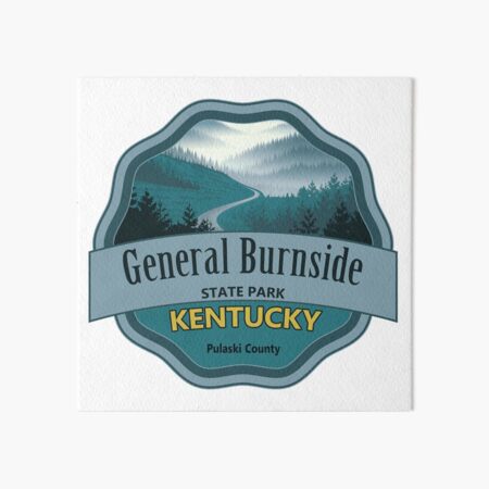 Item preview, General Burnside State Park, Pulaski County, Kentucky designed and sold by Wanderful-roads.