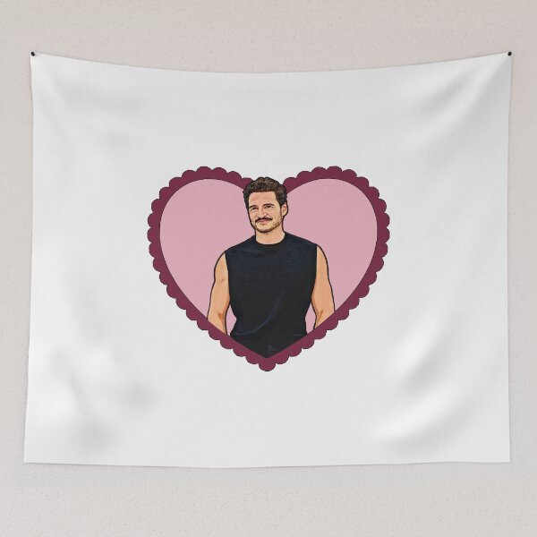 Item preview, Pedro Pascal Love Heart designed and sold by baranskini.