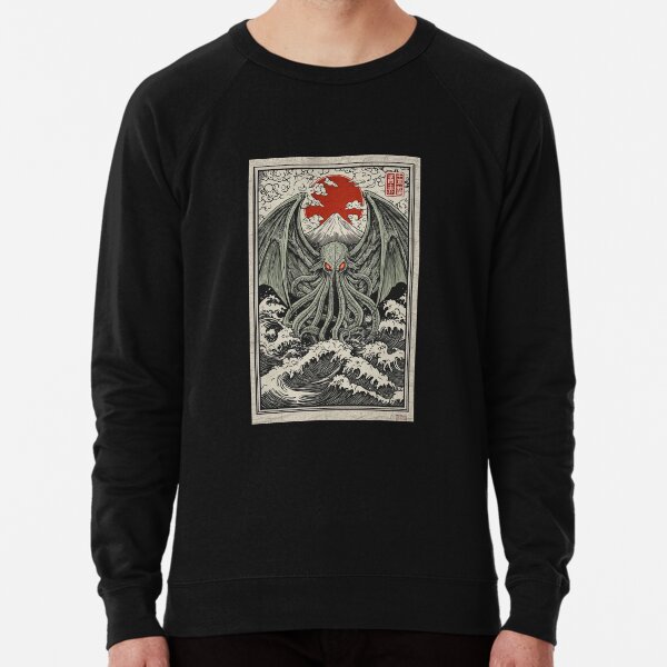 Item preview, Cthulhu Rising from the Sea Japanese Lovecraft Mythos designed and sold by [EverNever] Creative Gear Alternatives.