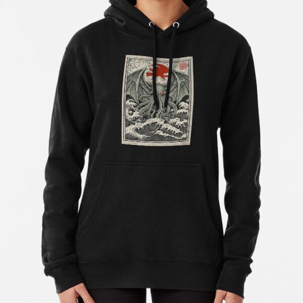 Item preview, Cthulhu Rising from the Sea Japanese Lovecraft Mythos designed and sold by [EverNever] Creative Gear Alternatives.