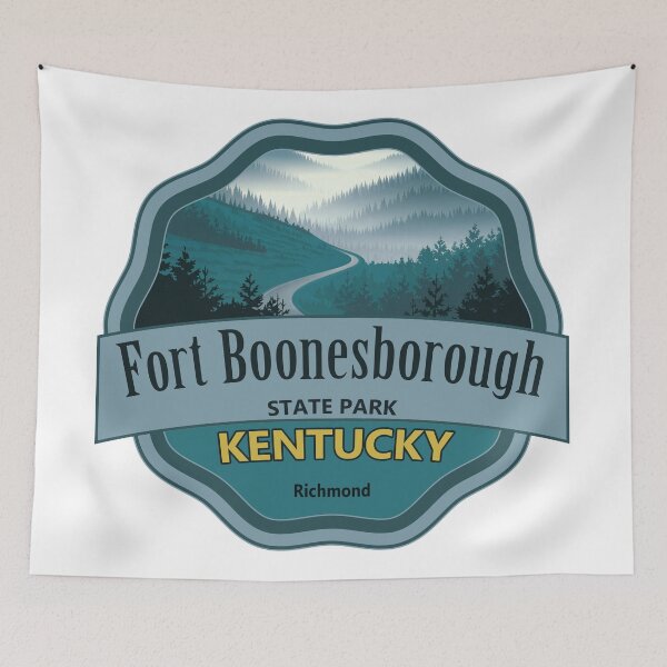 Item preview, Fort Boonesborough State Park, Richmond, Kentucky designed and sold by Wanderful-roads.