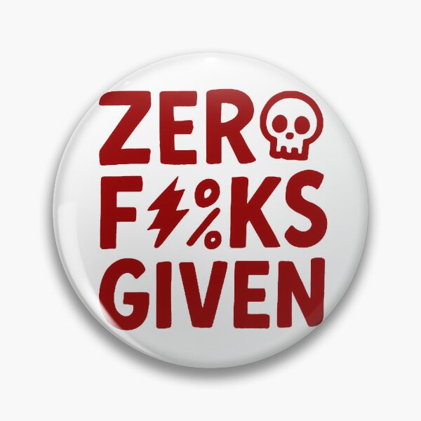 Item preview, Zero Fucks Given  designed and sold by FarieArt.