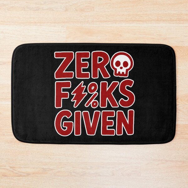 Item preview, Zero Fucks Given  designed and sold by FarieArt.