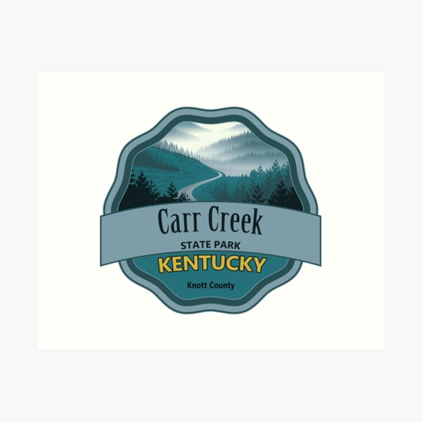 Item preview, Carr Creek State Park, Knott County, Kentucky designed and sold by Wanderful-roads.